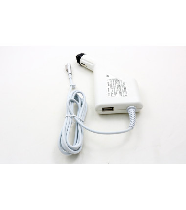 Apple macbook a1181 a1278 a1286 a1342 MAGSAFE 1 60W car charger + USB fast charge