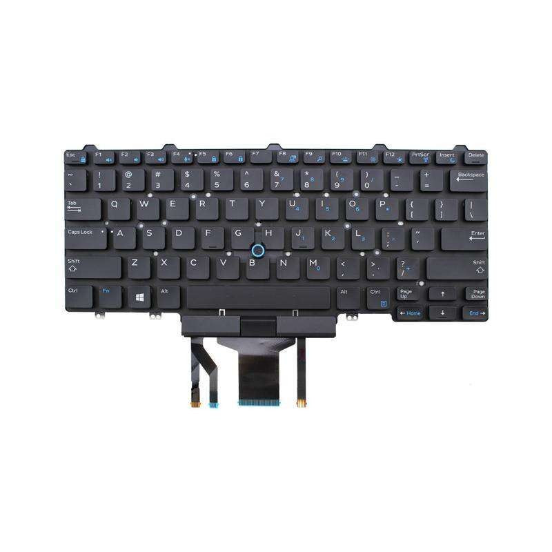 Dell F2X80 Latitude E5450 E5470 genuine keyboard backlit US Dell F2X80 Latitude E5450 E5470 genuine keyboard backlit US