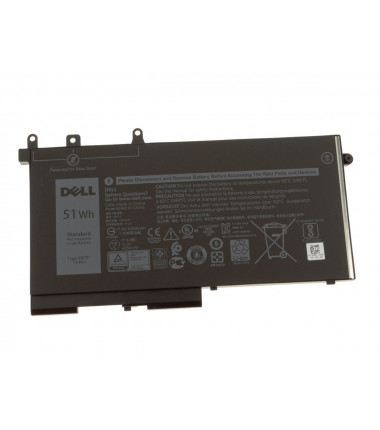 Dell genuine battery 93FTF 093FTF latitude P27S P60F P72G 51Wh