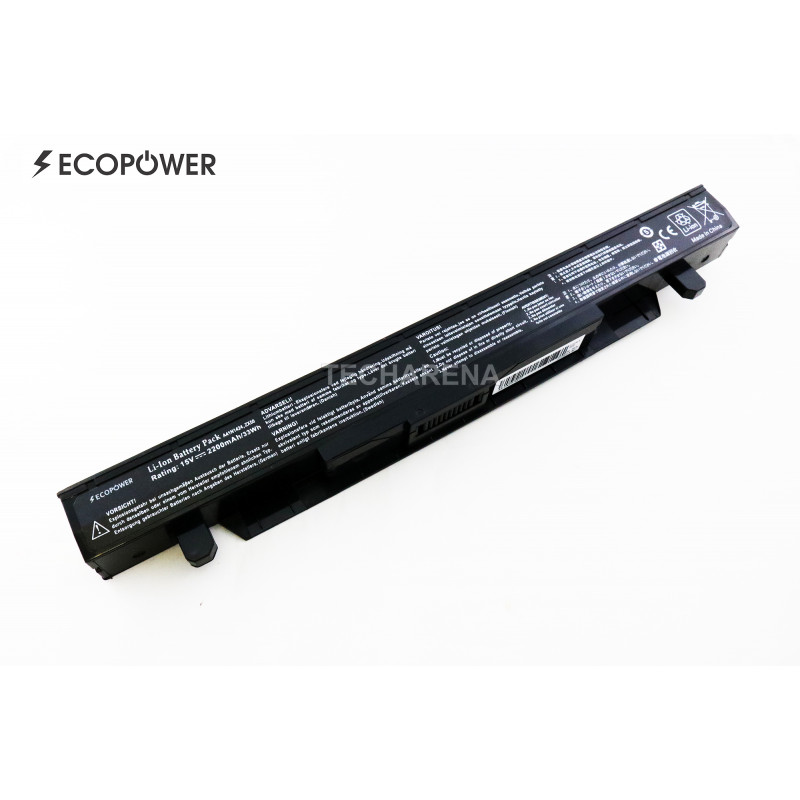 ASUS battery A41N1424 GL552JX GL552VW GL552VX ZX50 EcoPower 4-cell 33Wh ASUS battery A41N1424 GL552JX GL552VW GL552VX ZX50 EcoPower 4-cell 33Wh