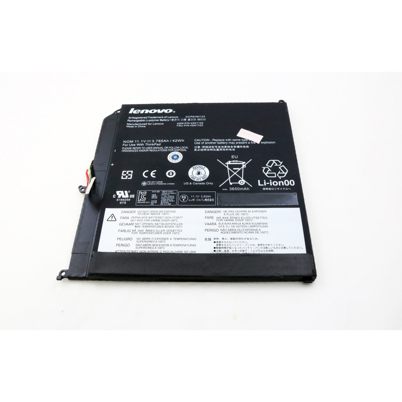 Lenovo ThinkPad X1 helix 45N1102 45N1103 HQ battery 42Wh