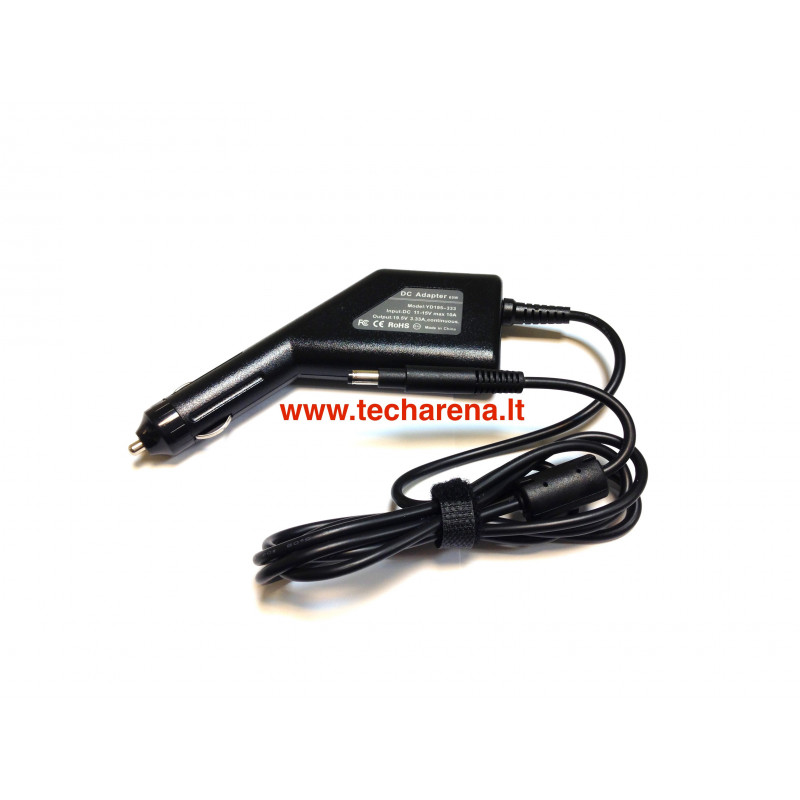HP 19.5V 3.33A 4.8x1.7 (extended) car charger 65W