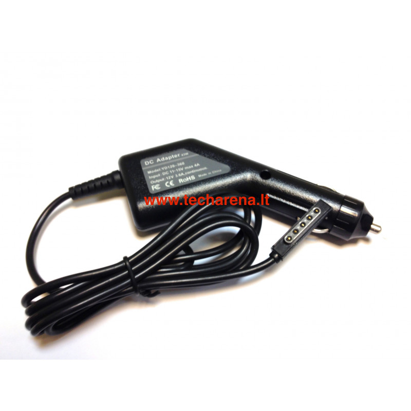 Microsoft Surface PRO, PRO 2 12V 3.6A car charger