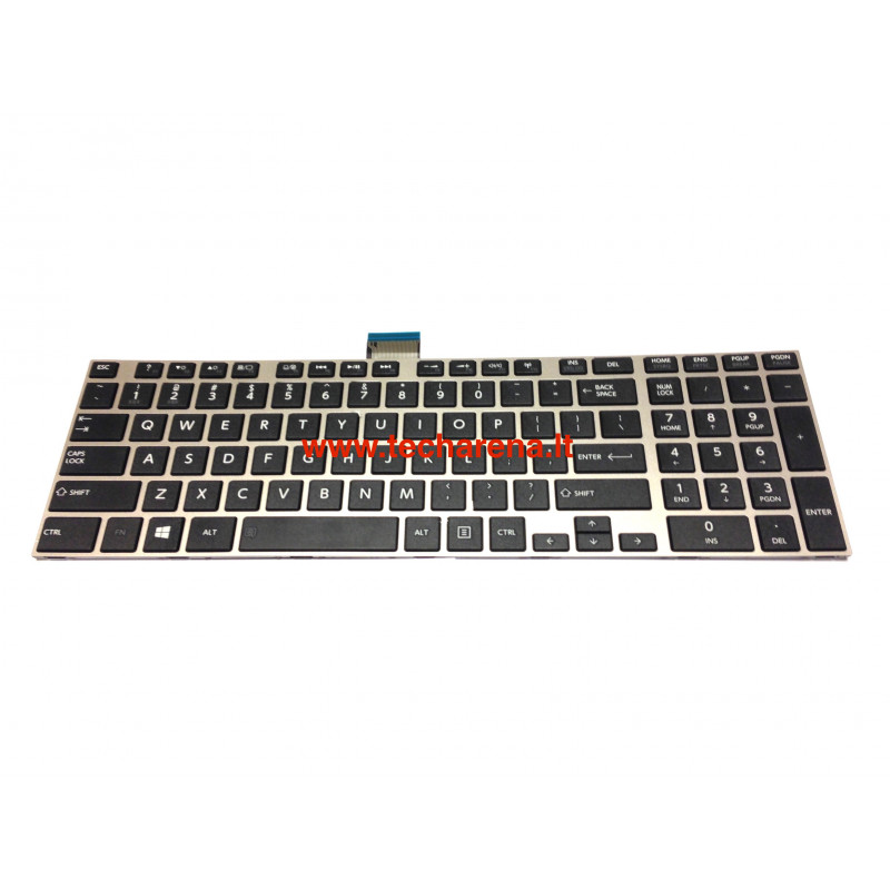 Toshiba Satellite C70 C70D C75 C75D C75DT US keyboard with with bezel