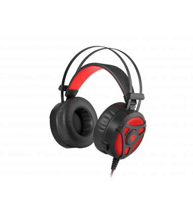 Genesis Gaming Headset Neon 360 Stereo Built-in microphone, Black/Red, Wired