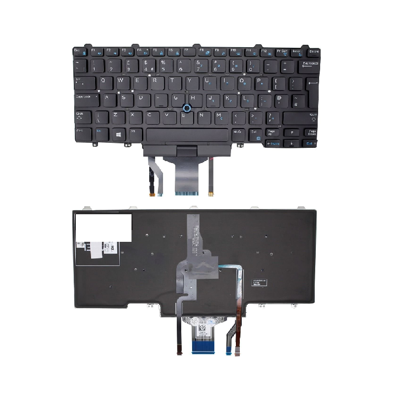 Dell K9V28 Latitude E5450 E5470 genuine keyboard backlit UK