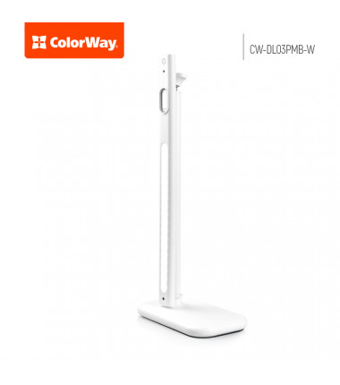 ColorWay LED Table Lamp Portable & Flexible with Built-in Battery White, Table lamp, 3 h, 5 V, 0.5 Ah