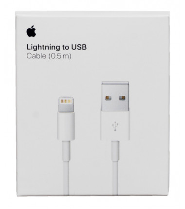 Originalus Apple lightning 0.5m. USB laidas
