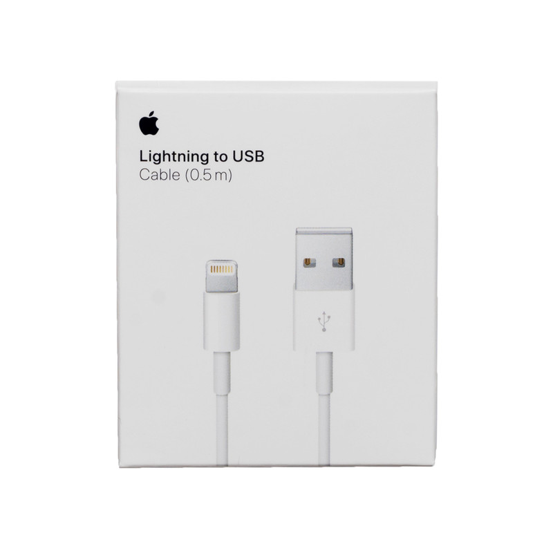 Originalus Apple lightning 0.5m. USB laidas