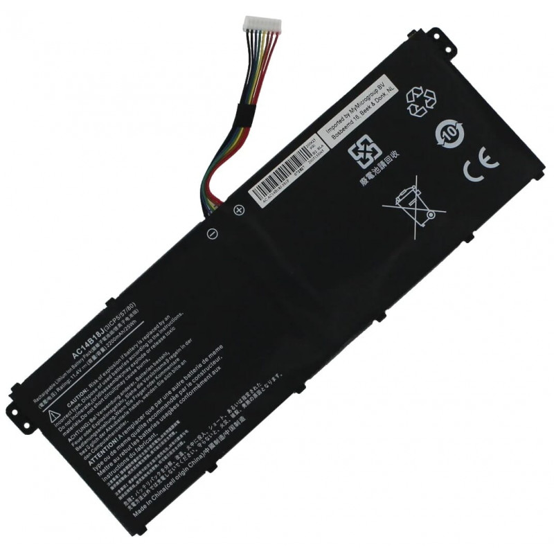 Acer AC14B18J ASPIRE ES1-512 ES1-521 ES1-522 2200mAh battery CP GC Acer AC14B18J ASPIRE ES1-512 ES1-521 ES1-522 2200mAh battery CP GC