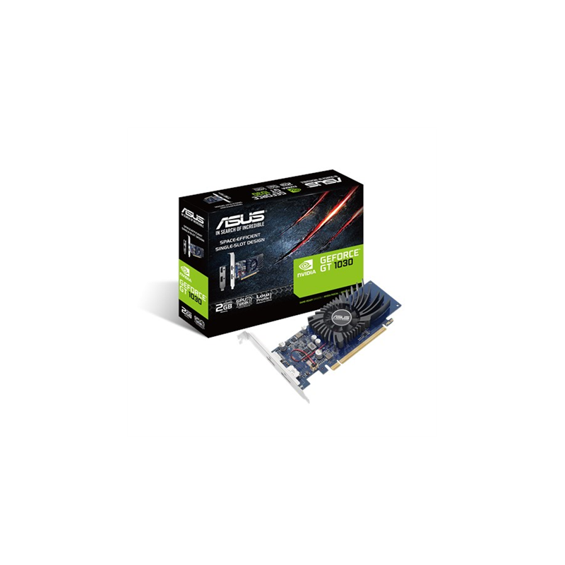 Asus NVIDIA, 2 GB, GeForce GT 1030, GDDR5, Processor frequency 1266 MHz, HDMI ports quantity 1, PCI Express 3.0, Memory clock sp