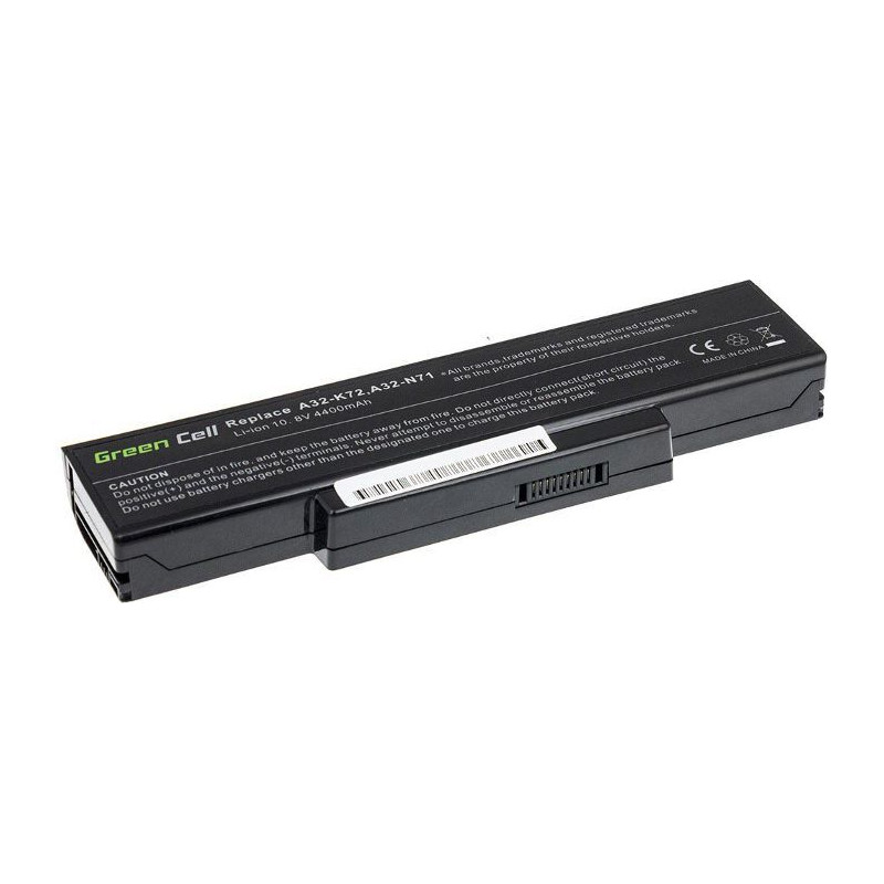 ASUS battery A32-K72 A32-N71 6-cell 4400mAh GC ASUS battery A32-K72 A32-N71 6-cell 4400mAh GC