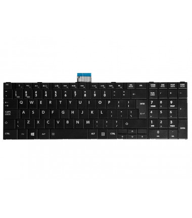 Toshiba Satellite PRO C850 C855 C850D C870 L850 L855 black UK keyboard