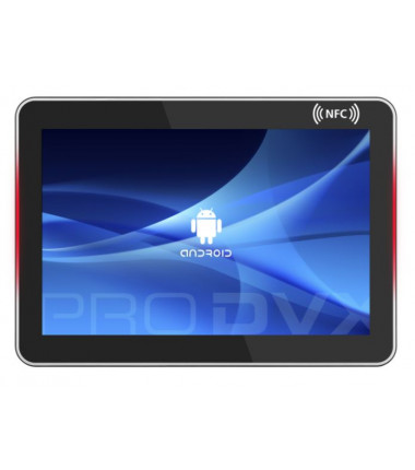 ProDVX APPC-10XPL (NFC) 10.1", 500cd/m2, 1280x800, Android 8, PoE,FULL RGB LED side bar,Integrated NFC reader