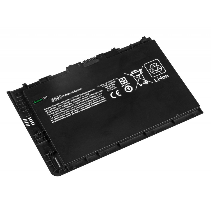HP battery BT04XL BA06 EliteBook Folio 9470m 9480m 3500mAh 52Wh GC