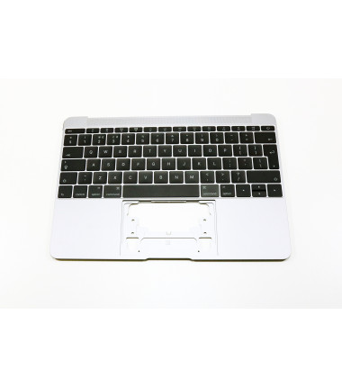 Apple MacBook 12 A1534 Palmrest with keyboard, UK, Space Grey