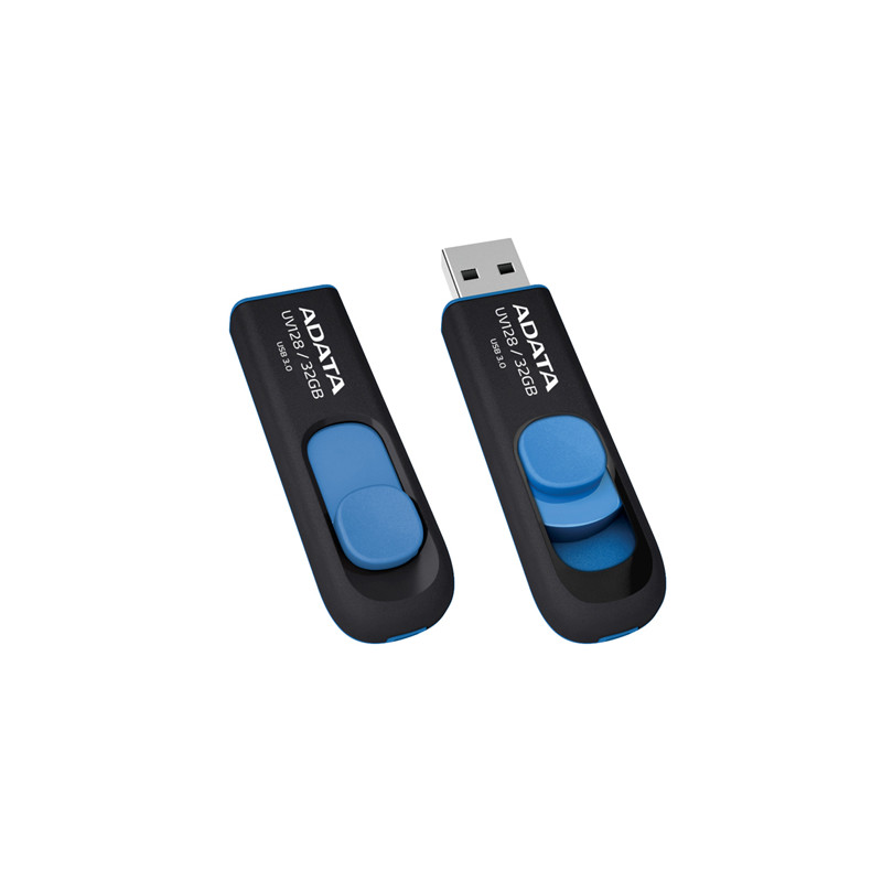 ADATA UV128 32 GB, USB 3.0, Black/Blue