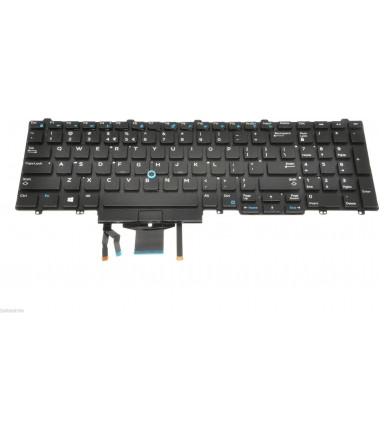 Dell TF5M0 genuine keyboard backlit US