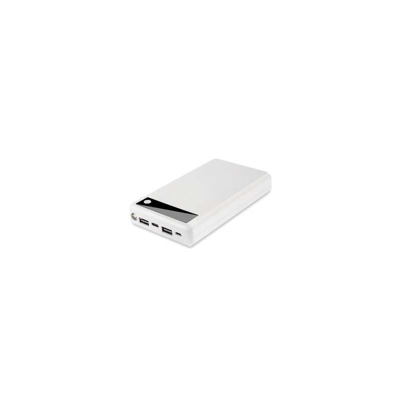 12000mAh+ fast charge power bank powerbank white RFB