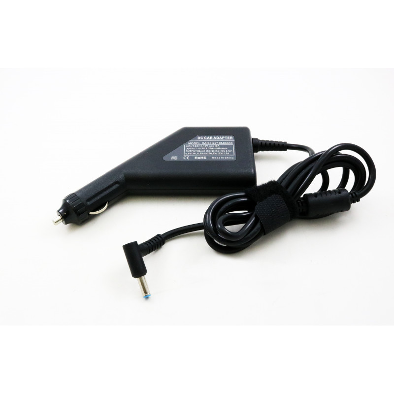 Hp 19.5v 3.33a 4.5*3.0 (su adata) automobilinis įkroviklis 65w + USB fast charge