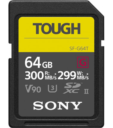 Sony SF64TG 64 GB, MicroSDXC, Flash memory class 10