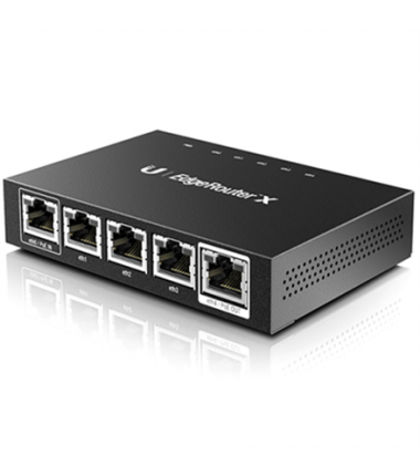 Ubiquiti EsgeRouter ER-X 10/100/1000 Mbit/s, Ethernet LAN (RJ-45) ports 5, RAM 256 MB, NAND 256 MB, 880 MHz, Dual Core MIPS1004K