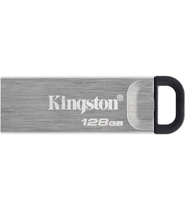 Kingston USB Flash Drive DataTraveler Kyson 128 GB, USB 3.2 Gen 1, Black/Grey