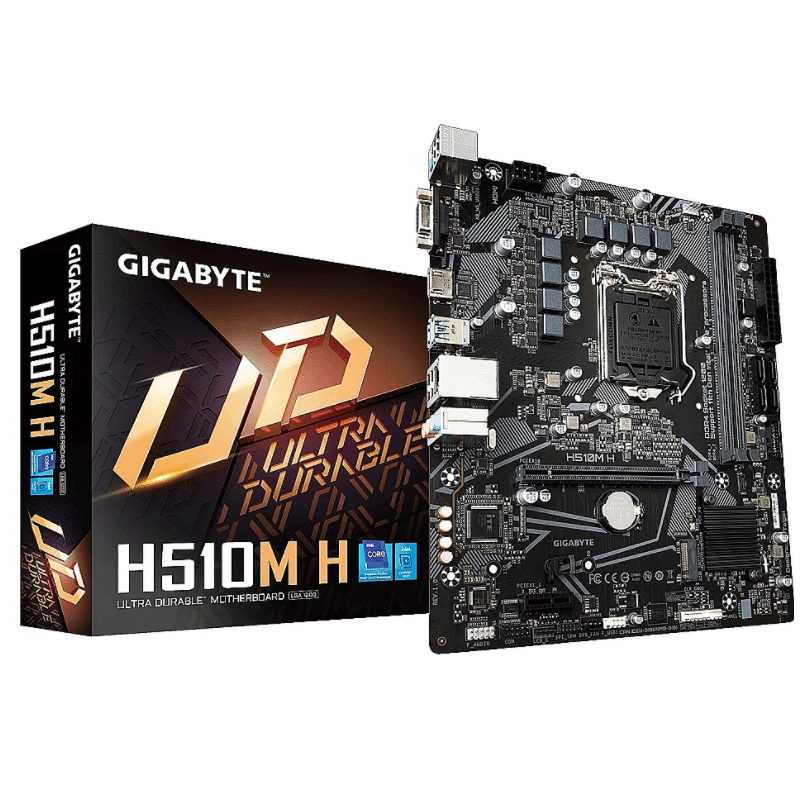 Gigabyte H510M H 1.0 Processor family Intel, Processor socket LGA1200, DDR4-SDRAM, Memory slots 2, Supported hard disk drive int