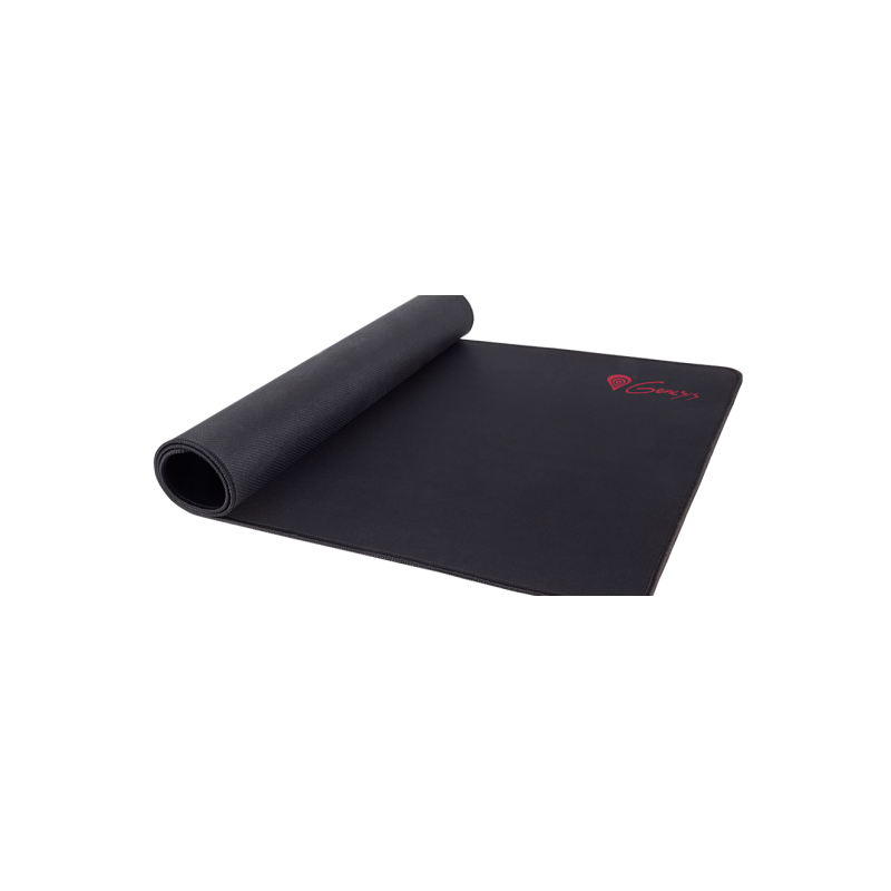 Genesis Carbon 500 Maxi Logo Mouse pad, 450 x 900 x 2.5 mm, Black