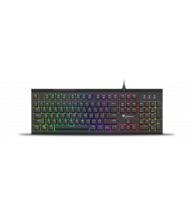 GENESIS THOR 210 RGB Gaming Keyboard, US Layout, Wired, Black, RGB backlight