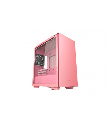 Deepcool MACUBE 110 Pink, Mini-ITX / Micro-ATX, 4, USB3.0x2, Audiox1, ABS+SPCC+Tempered Glass, 1×120mm DC fan