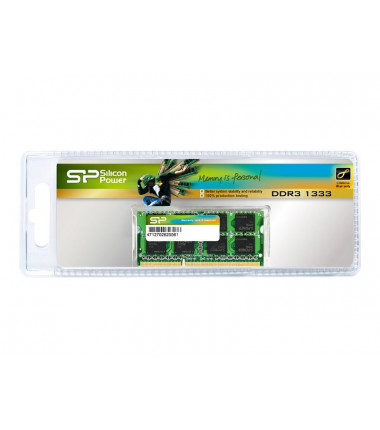 SILICONPOW SP004GBSTU160N02 Silicon Power DDR3 4GB 1600MHz CL11 SO-DIMM 1.5V