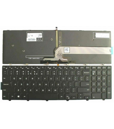 Dell 51CHY 051CHY NSK-LR0BW 1D 490.00H07.0A1D genuine US keyboard backlit