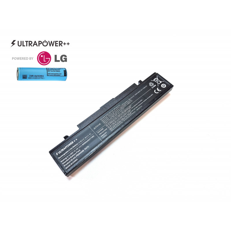 Samsung battery AA-PB9NS6B 6400mAh LG 6 cells UltraPower++ Samsung battery AA-PB9NS6B 6400mAh LG 6 cells UltraPower++