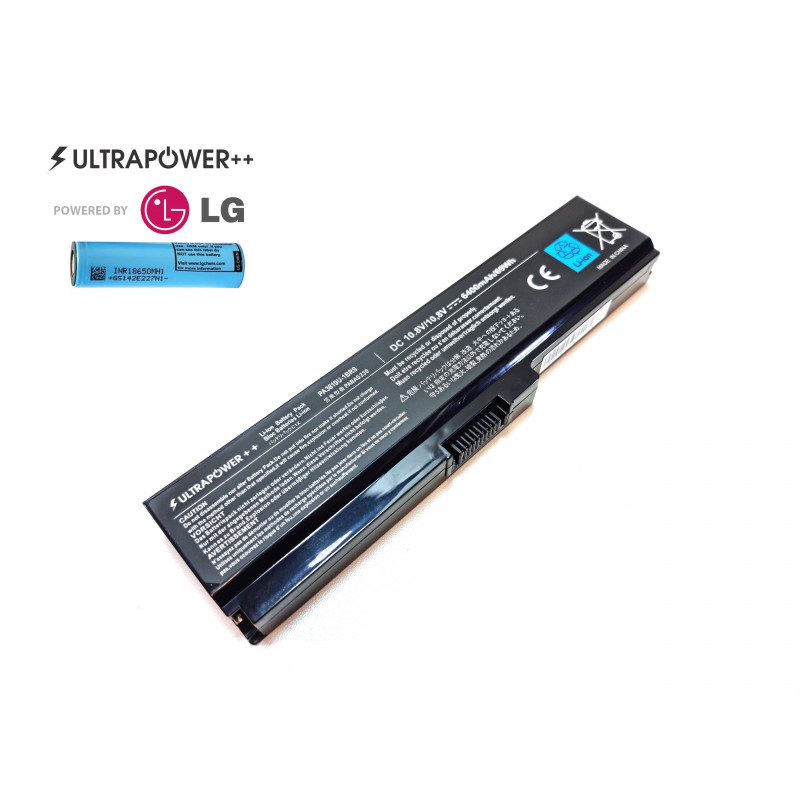 Toshiba battery PA3819U-1BRS 69Wh 6400mAh LG 6 CELLS UltraPower++