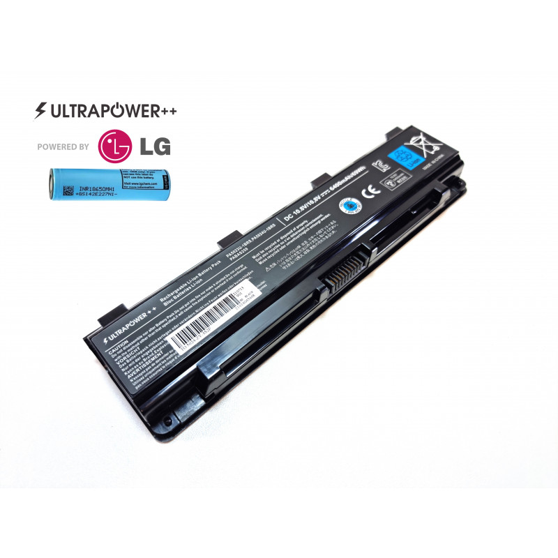 Toshiba battery PA5023u-1brs PA5024u-1brs 69Wh 6400mAh LG 6 CELLS UltraPower++