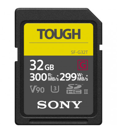 Sony Pro Tough series 32GB SDHC card, Class 10, UHS-II
