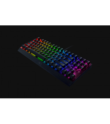 Razer BlackWidow V3, Gaming keyboard, RGB LED light, RU, Black, Wired