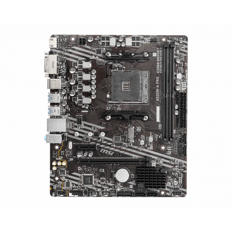 MSI A520M-A PRO AM4 M-ATX MB