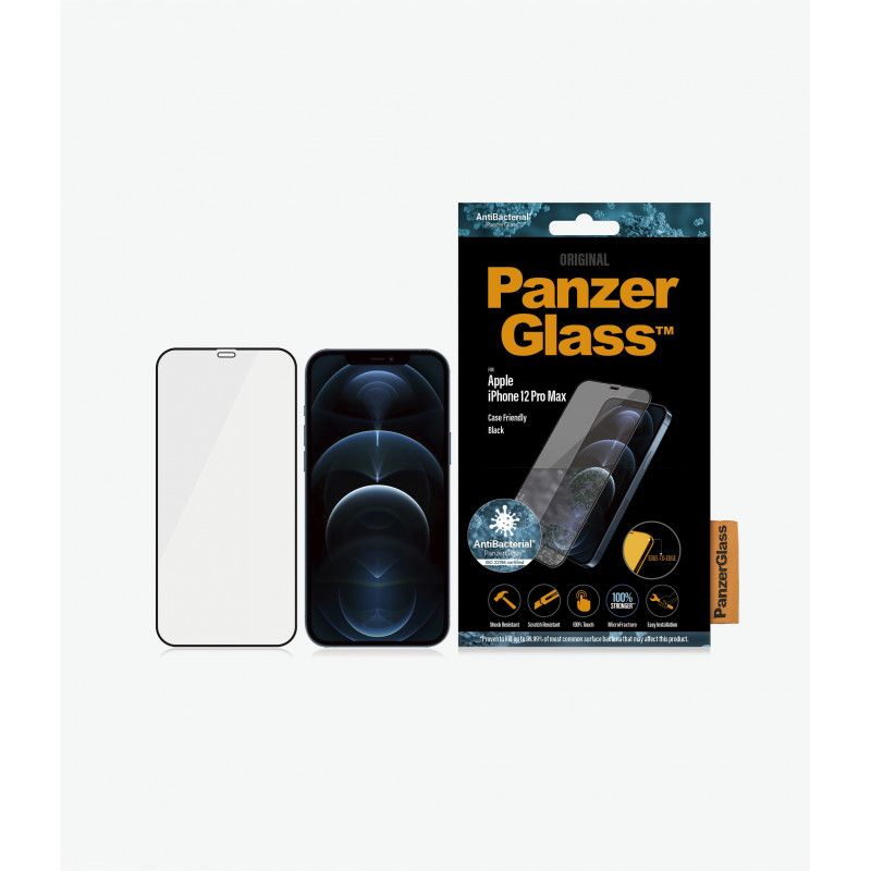 PanzerGlass New Apple iPhone 6.7” Case Friendly AB, Black