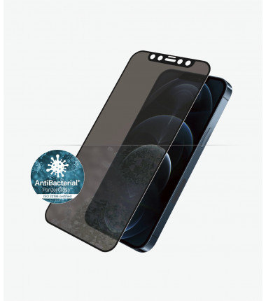 PanzerGlass Apple iPhone 12 Pro Max Case Friendly Privacy AB, Black PanzerGlass