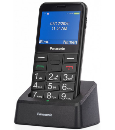 Panasonic KX-TU155EXB Easy Use Mobile Phone, Black
