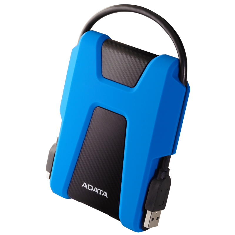 ADATA External Hard Drive HD680 2TB, USB 3.1, Blue