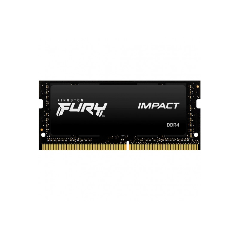 Kingston Fury Impact 8GB DDR4, 3200 MHz, CL20, Non ECC SODIMM