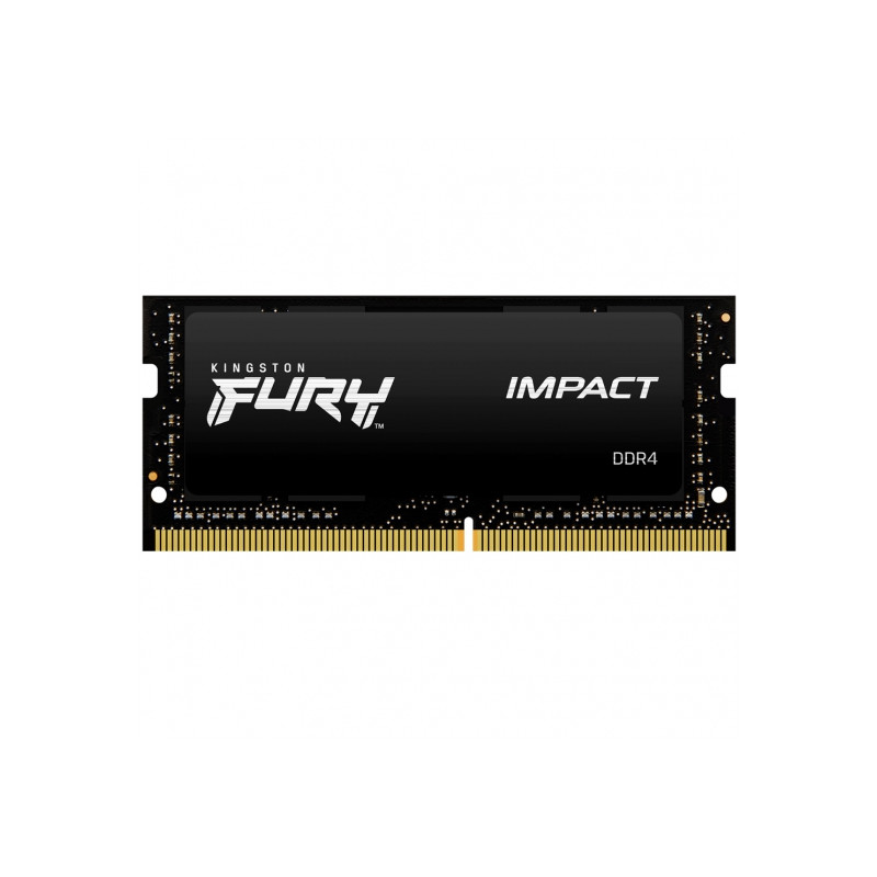 Kingston Fury Impact 16GB DDR4, 2666 MHz, CL15, Non ECC SODIMM