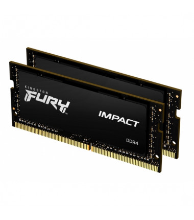 Kingston Fury Impact 16GB DDR4, 3200 MHz, CL20, Non ECC SODIMM (2X8)