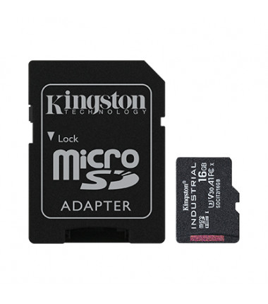 Kingston 16GB microSDHC/SDXC UHS-I Class 10 SD Adapter