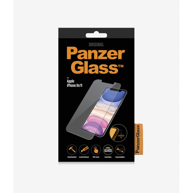 PanzerGlass Apple, iPhone XR/11, Hybrid glass, Transparent, Screen Protector