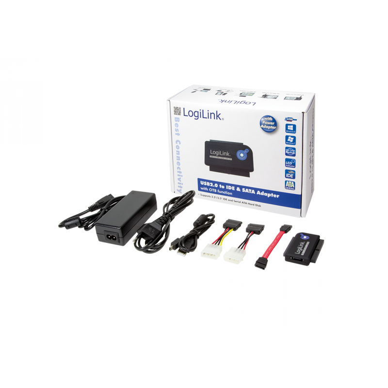 Logilink Adapter USB 2.0 to IDE and SATA (2.5" and 3.5")