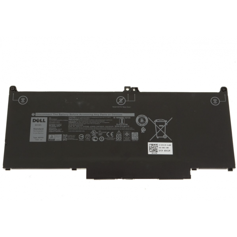 Dell MXV9V 05VC2M Latitude 5300 5310 7300 7400 P100G P97G P99G genuine battery 60Wh Dell MXV9V 05VC2M Latitude 5300 5310 7300 7400 P100G P97G P99G genuine battery 60Wh